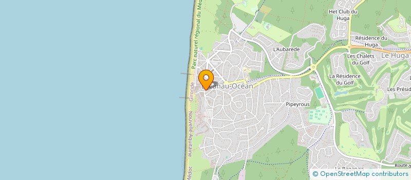 localisation de l'entreprise GELATO FAMILIA  LACANAU