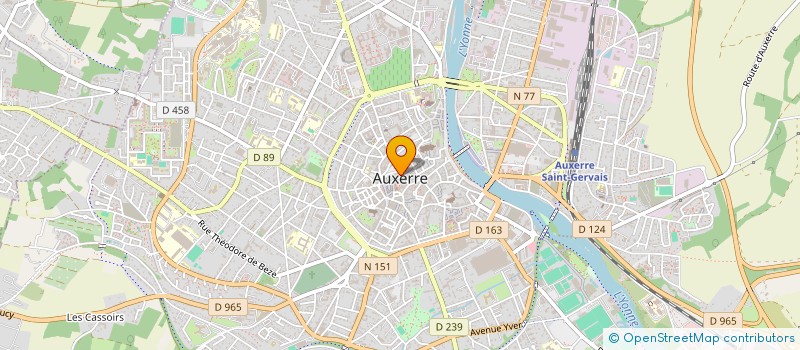 localisation de l'entreprise GELATO TI AMO à AUXERRE