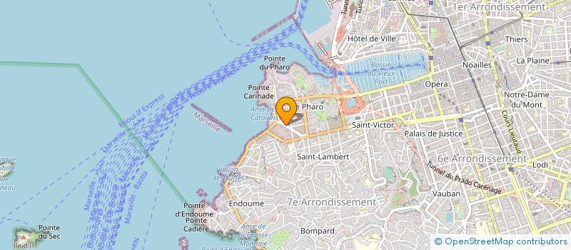 localisation de l'entreprise GELAU à MARSEILLE