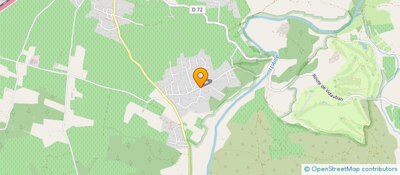 localisation de l'entreprise GELAVI  VIDAUBAN