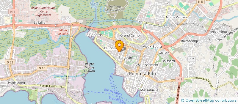 localisation de l'entreprise GELE SECURITE INCENDIE à LES ABYMES