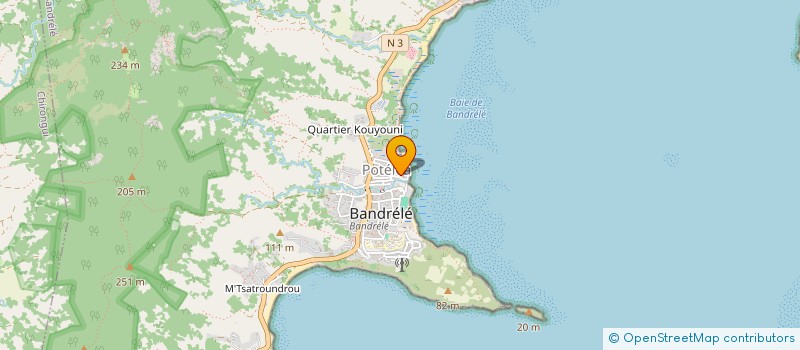 localisation de l'entreprise GELEC MAINTENANCE SARL à DEMBENI