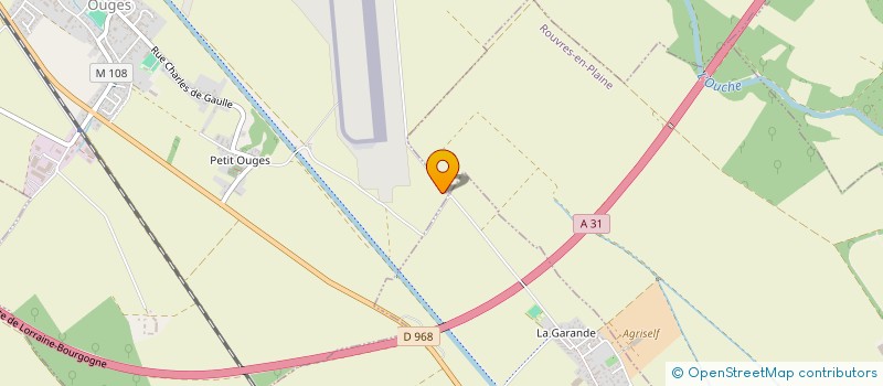 localisation de l'entreprise GELECT à OUGES