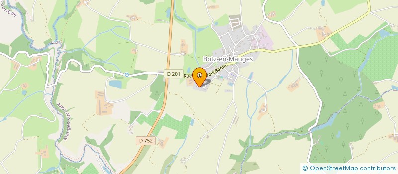 localisation de l'entreprise GELEP  MAUGES-SUR-LOIRE