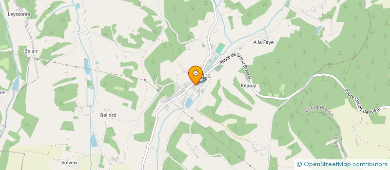 localisation de l'entreprise GELEPA  RIBERAC