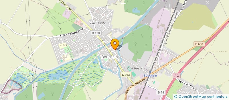 localisation de l'entreprise GELFING à BOUCHAIN