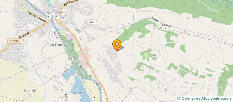 localisation de l'entreprise GELIMA  SAINT-GENIX-LES-VILLAGES