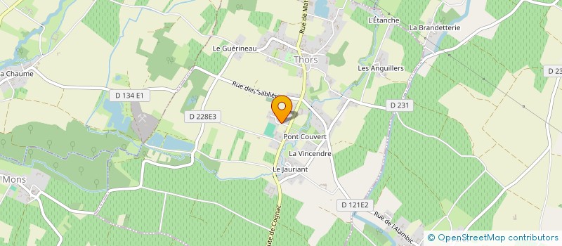 localisation de l'entreprise GELIN à MATHA