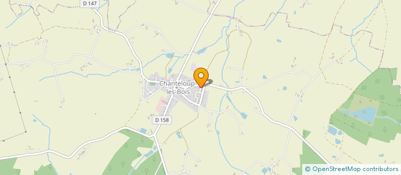 localisation de l'entreprise GELINEAU PARTICIPATIONS  CHANTELOUP-LES-BOIS