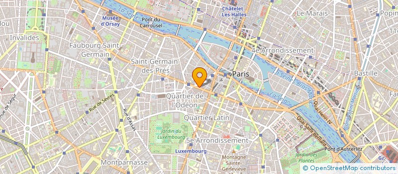 localisation de l'entreprise GELIS ET ASSOCIES  PARIS