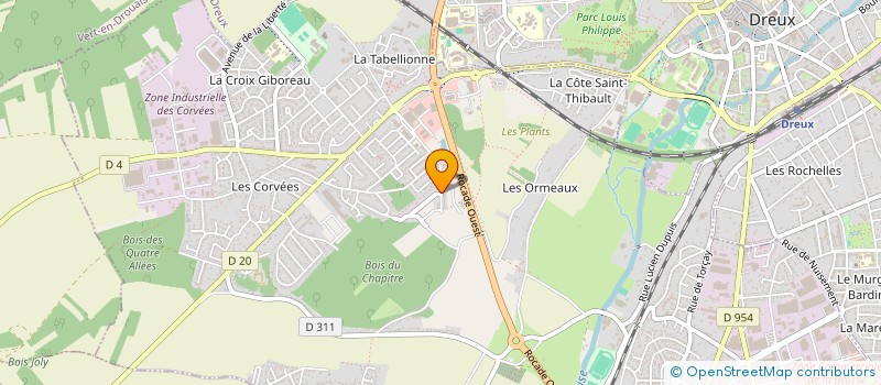 localisation de l'entreprise GELK TRANSPORTS à VERNOUILLET