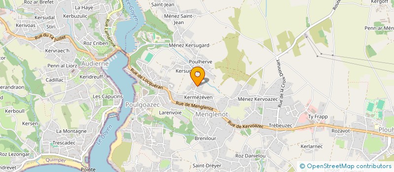 localisation de l'entreprise GELLA TP  PLOUHINEC