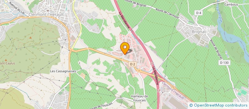 localisation de l'entreprise GELLERT DEVT  CLERMONT-L'HERAULT
