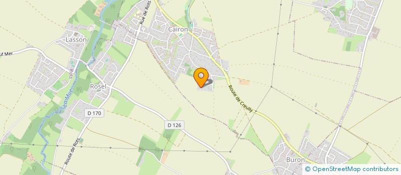 localisation de l'entreprise GELNESIS  CAIRON