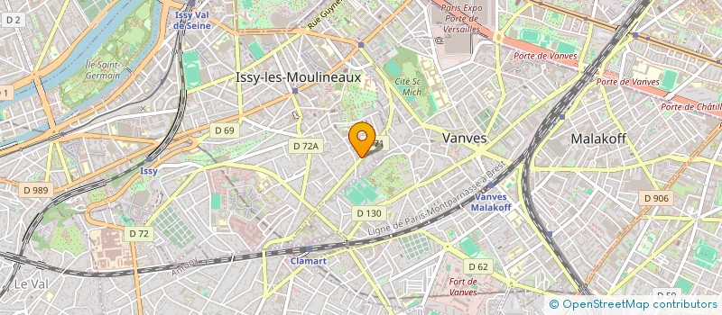 localisation de l'entreprise GELO CONSULTING  ISSY-LES-MOULINEAUX