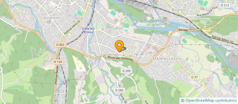 localisation de l'entreprise GELOS INVEST  GELOS