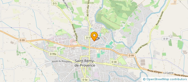 localisation de l'entreprise GELOT PATRIMOINE à SAINT-REMY-DE-PROVENCE