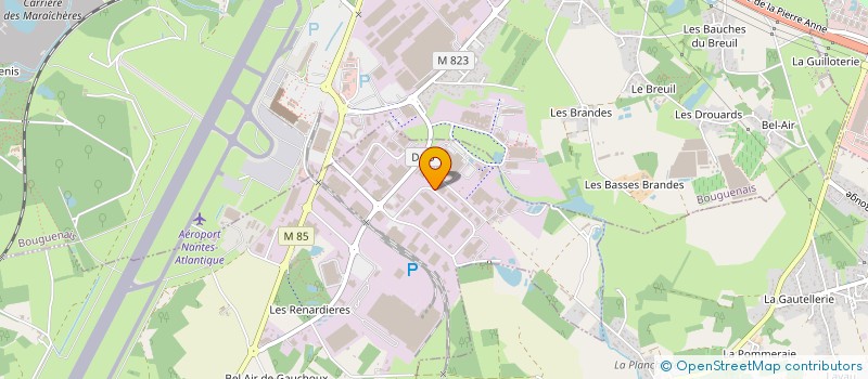 localisation de l'entreprise GELPECHE à SAINT-AIGNAN-GRANDLIEU