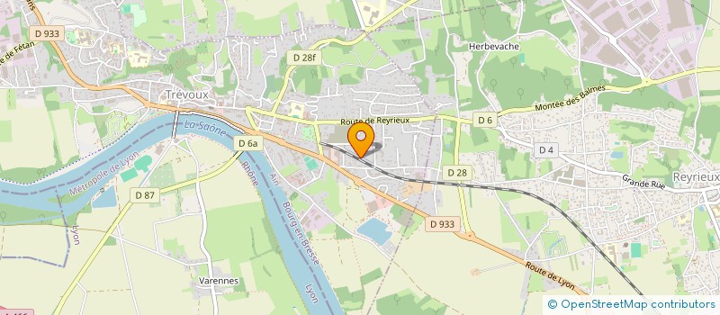 localisation de l'entreprise GELTAL  TREVOUX