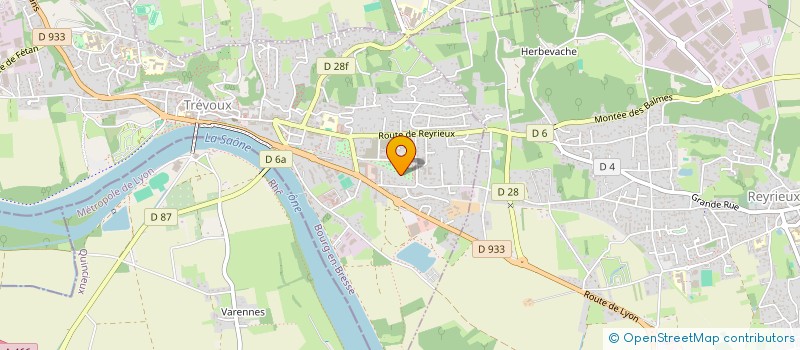 localisation de l'entreprise GELTAL II  TREVOUX