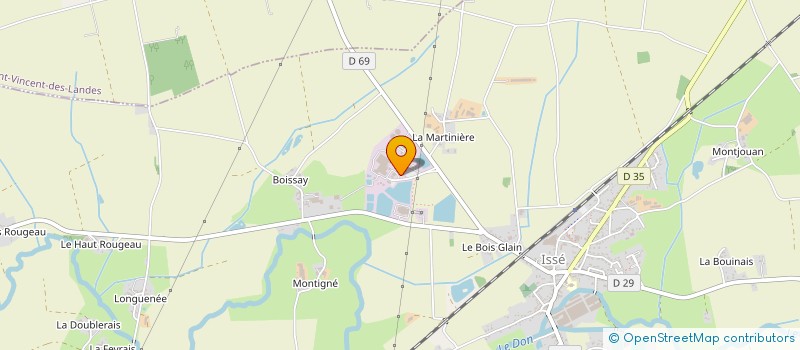 localisation de l'entreprise GELTRAN  ISSE