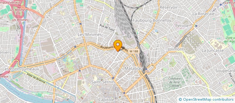 localisation de l'entreprise GELYSIANE à TOULOUSE
