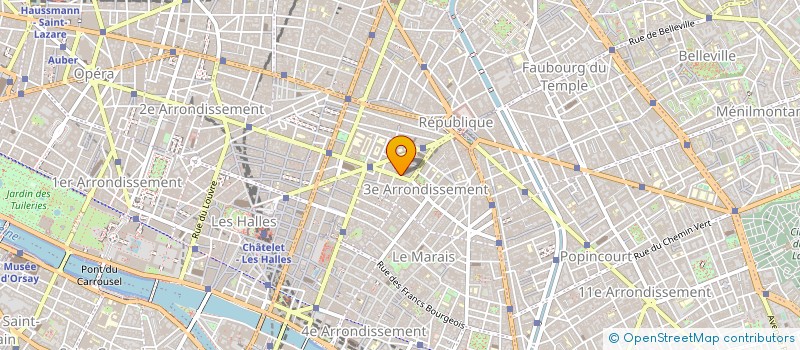 localisation de l'entreprise GEM  PARIS