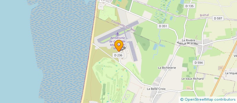 localisation de l'entreprise GEM  BREVILLE-SUR-MER