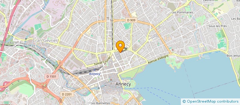 localisation de l'entreprise GEM à ANNECY