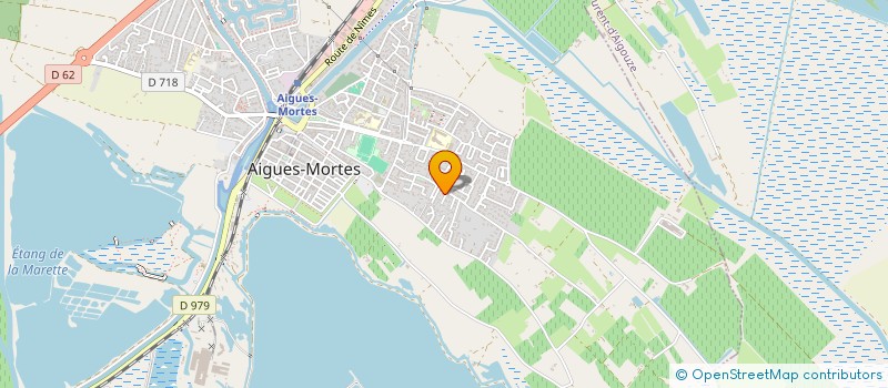 localisation de l'entreprise GEM  AIGUES-MORTES