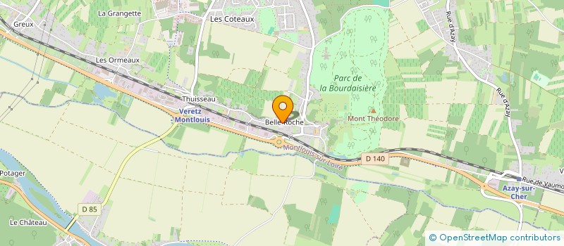 localisation de l'entreprise GEM  MONTLOUIS-SUR-LOIRE