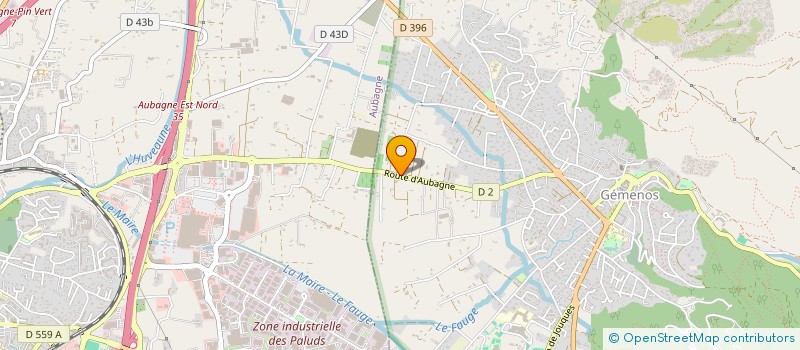 localisation de l'entreprise GEM AMBULANCE à GEMENOS