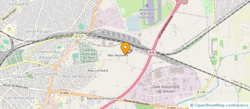 localisation de l'entreprise GEM BAT  NIMES