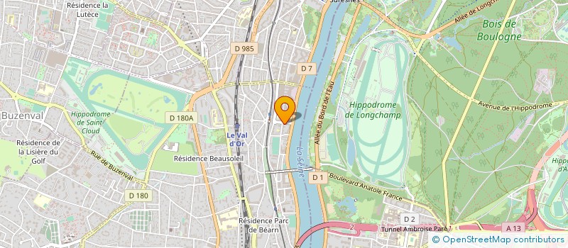 localisation de l'entreprise GEM BOBO à SAINT-CLOUD