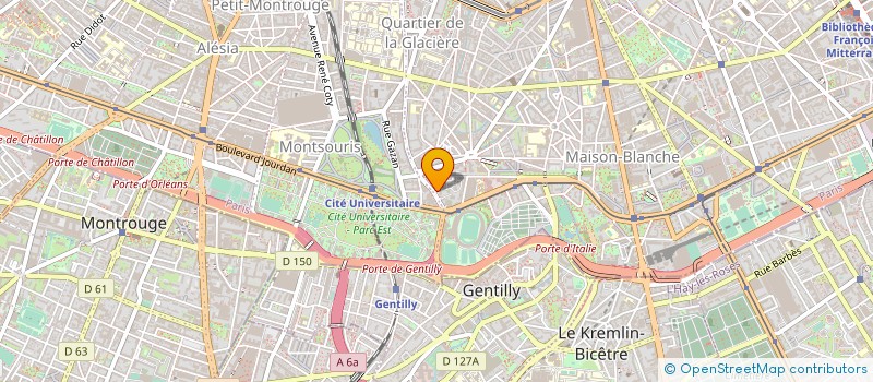 localisation de l'entreprise GEM BOIS à PARIS
