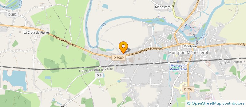 localisation de l'entreprise GEM BRION  MONTPON-MENESTEROL