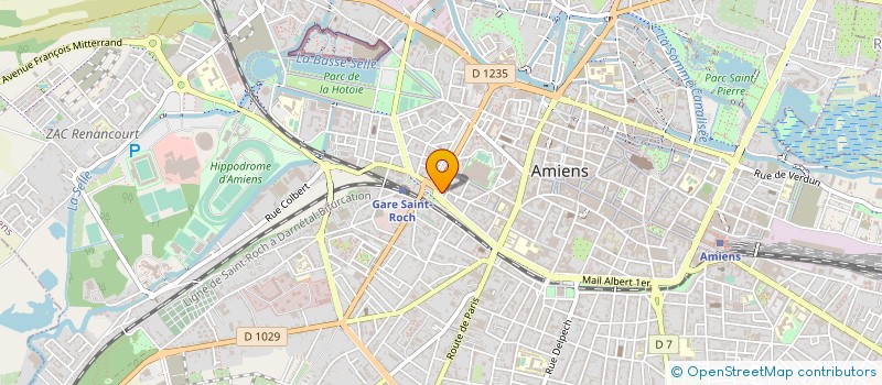 localisation de l'entreprise GEM CLEM80 - CAP HORTUS à AMIENS