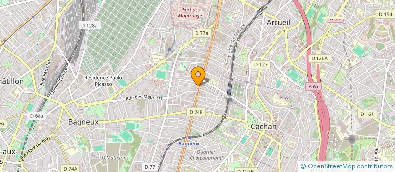 localisation de l'entreprise GEM CONSEIL à BAGNEUX