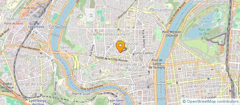 localisation de l'entreprise GEM ELEC à LYON