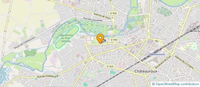 localisation de l'entreprise GEM EN CHOEUR à CHATEAUROUX