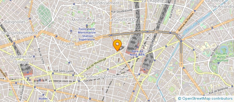 localisation de l'entreprise GEM FRANCE à PARIS