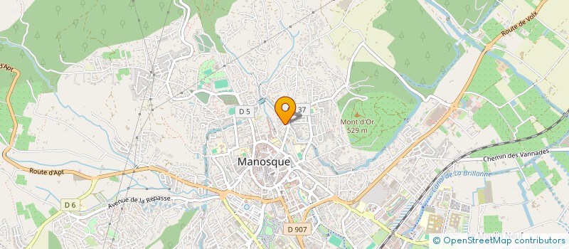 localisation de l'entreprise GEM LA DIFFERENCE à MANOSQUE
