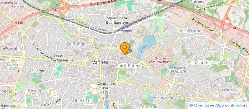 localisation de l'entreprise GEM LA GALETTE à VANNES