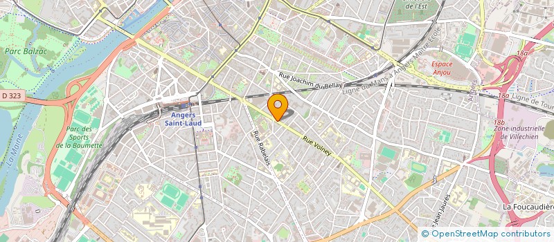 localisation de l'entreprise GEM LA VIE à ANGERS