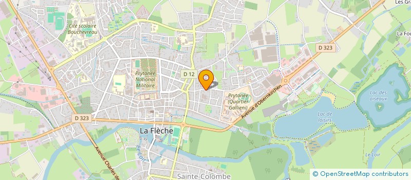 localisation de l'entreprise GEM LE BON ACCUEIL à LA FLECHE