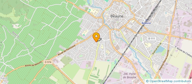 localisation de l'entreprise GEM LE CERISIER à BEAUNE