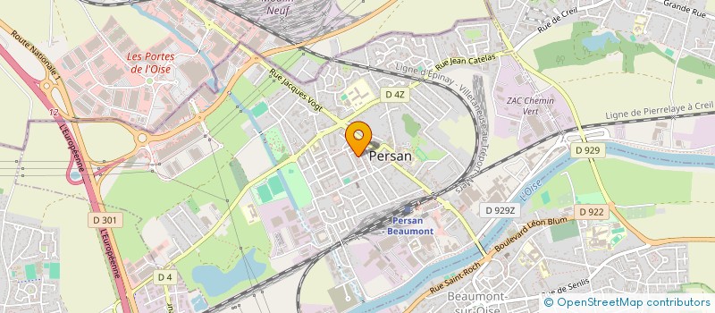 localisation de l'entreprise GEM LE FUTUR  PERSAN