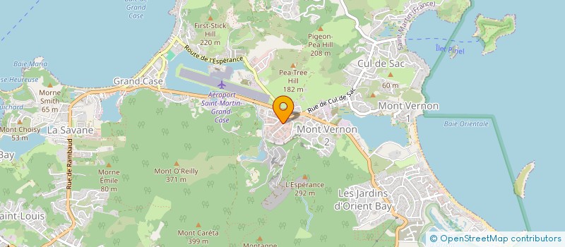 localisation de l'entreprise GEM LIVING MUSEUM  SAINT-MARTIN