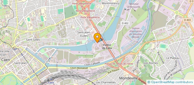 localisation de l'entreprise GEM PEINTURE  HEROUVILLE SAINT CLAIR