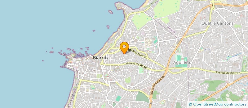 localisation de l'entreprise GEM'S à BIARRITZ